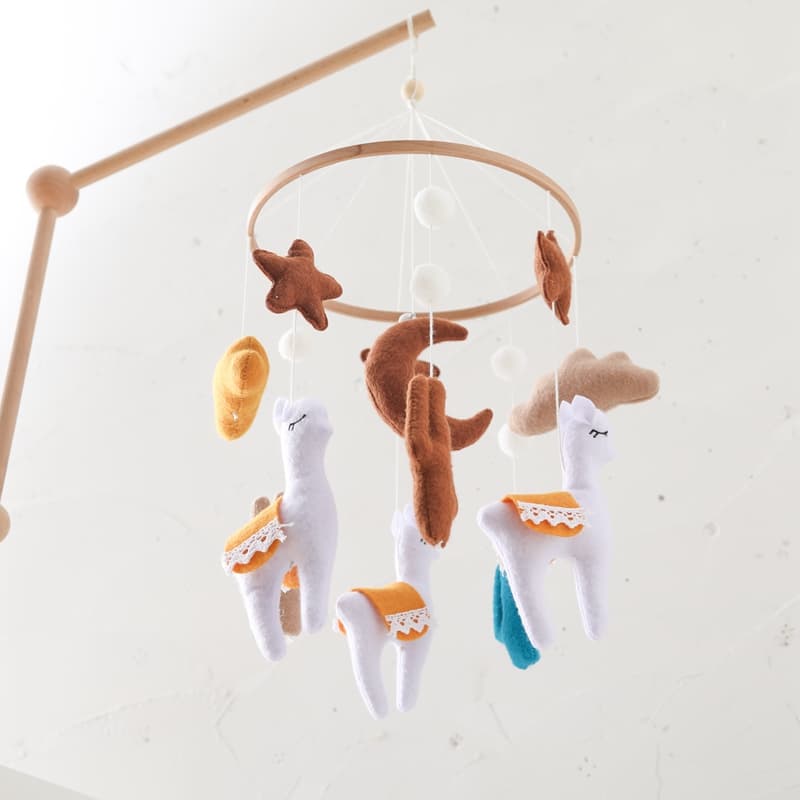 Mobile bebe pour lit - Lama