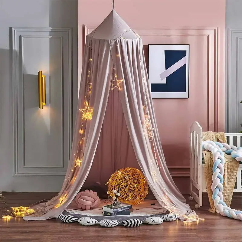 Ciel de lit Bebe - Rose pale