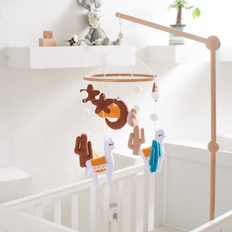 Mobile bebe pour lit - Lama