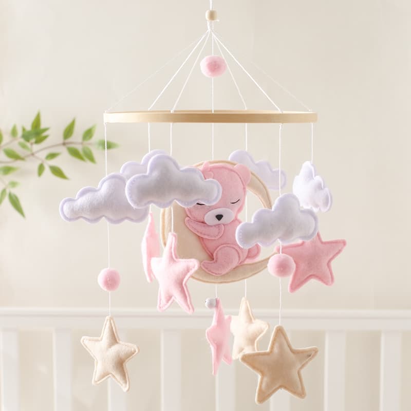 Mobile Bebe pour lit - Animaux