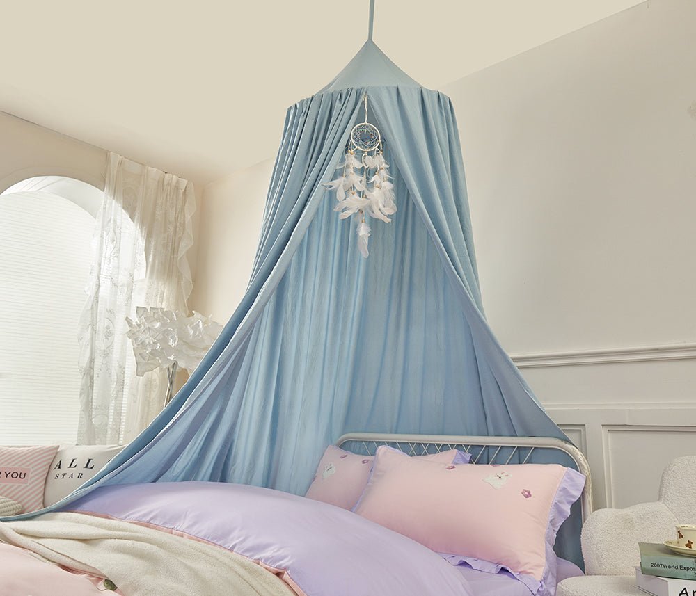 Ciel-de-lit-Bleu-Gris-protection