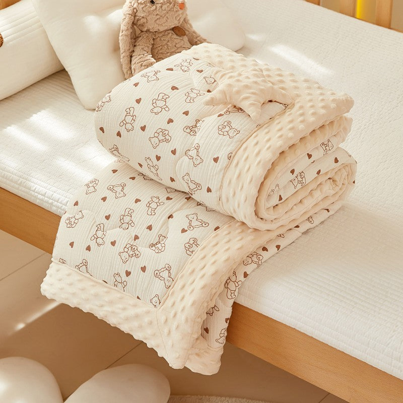 Couette-bebe-epaisse-ours-doudou