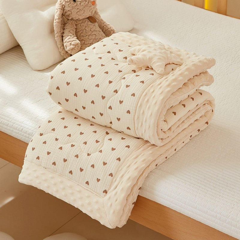 Couette-bebe-epaisse-petit-coeur
