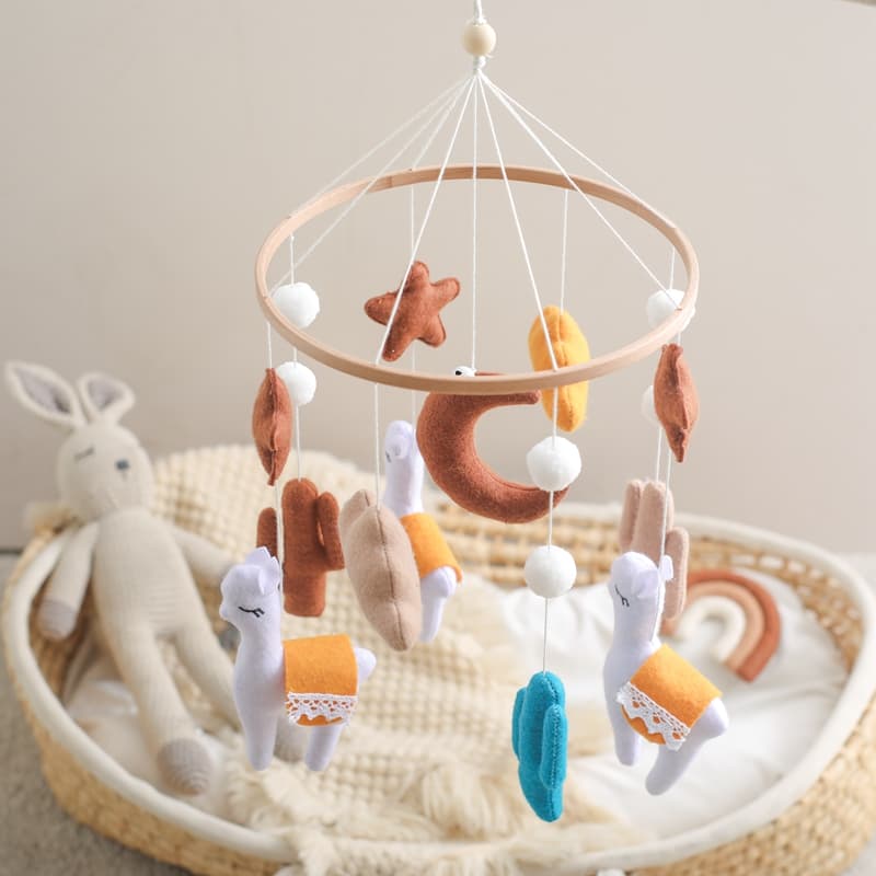 Mobile-bebe-pour-lit-Lama-developpement-cognitif