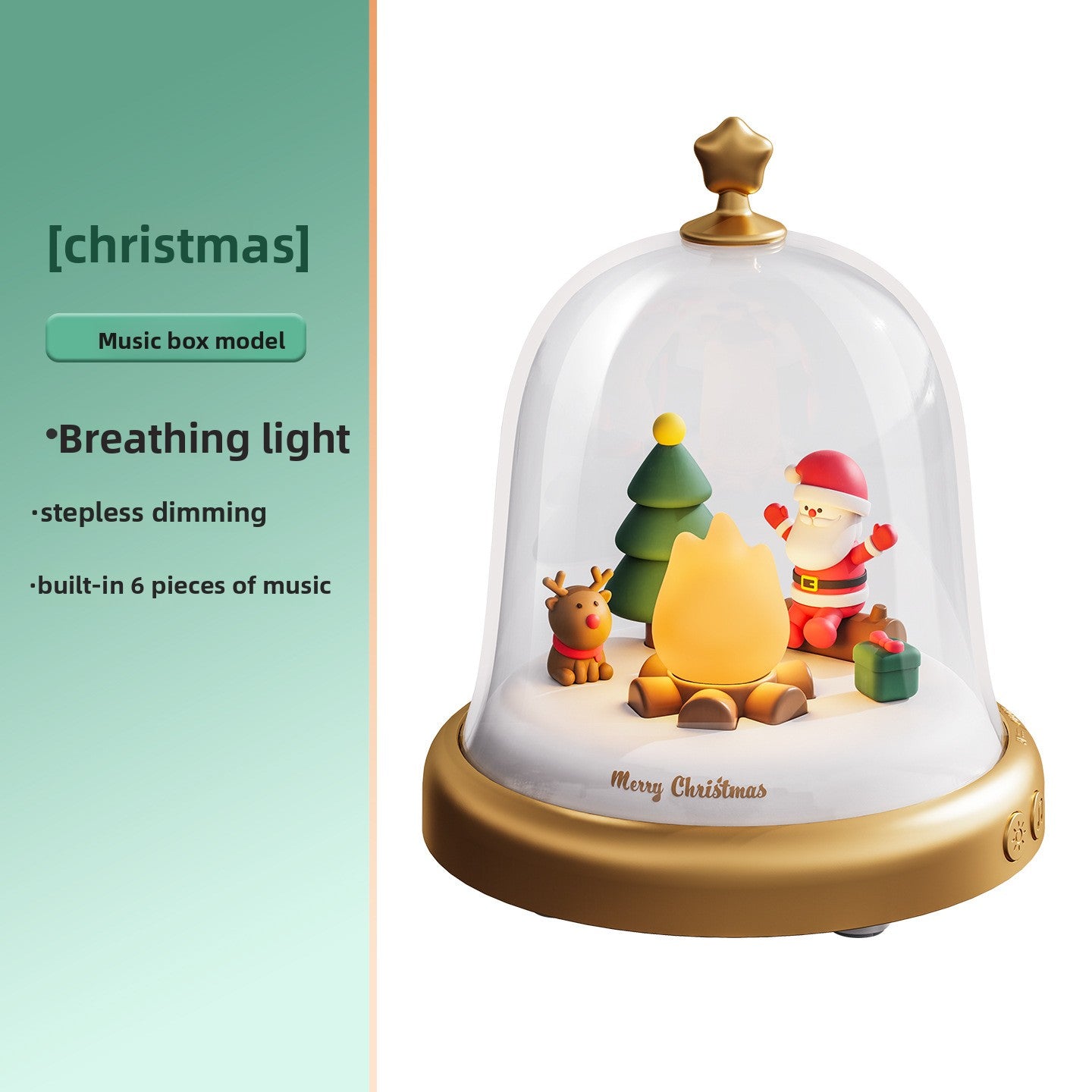 Veilleuse musicale bébé | Berceuse de Noël