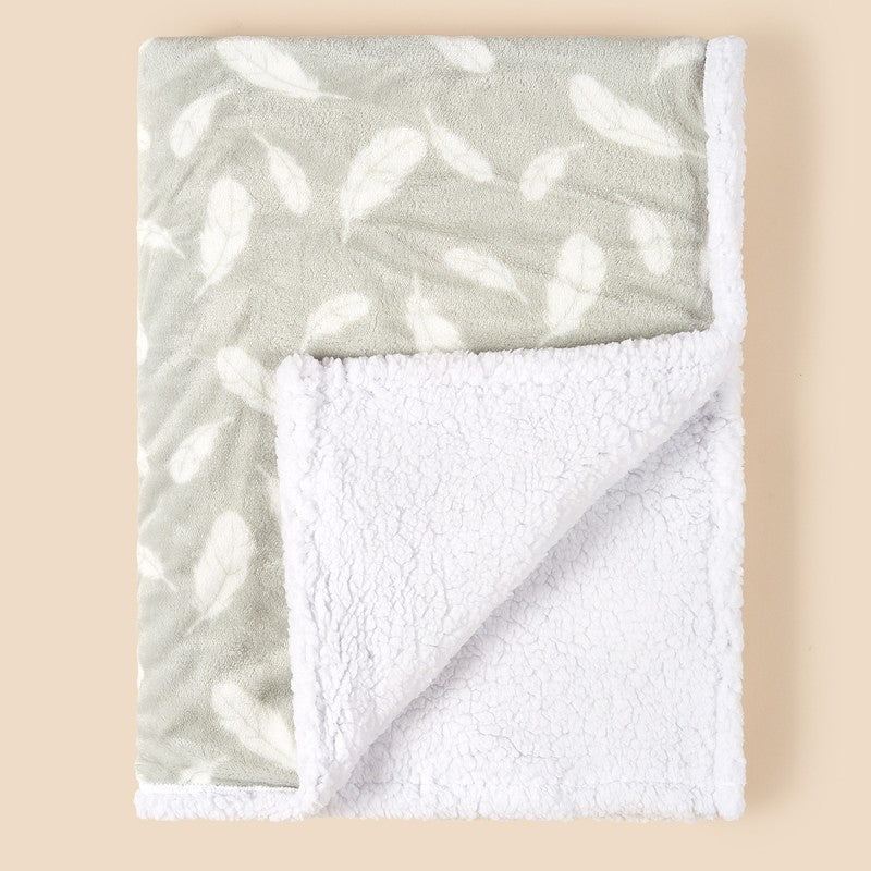 Plaid-Bebe-Polaire-vert