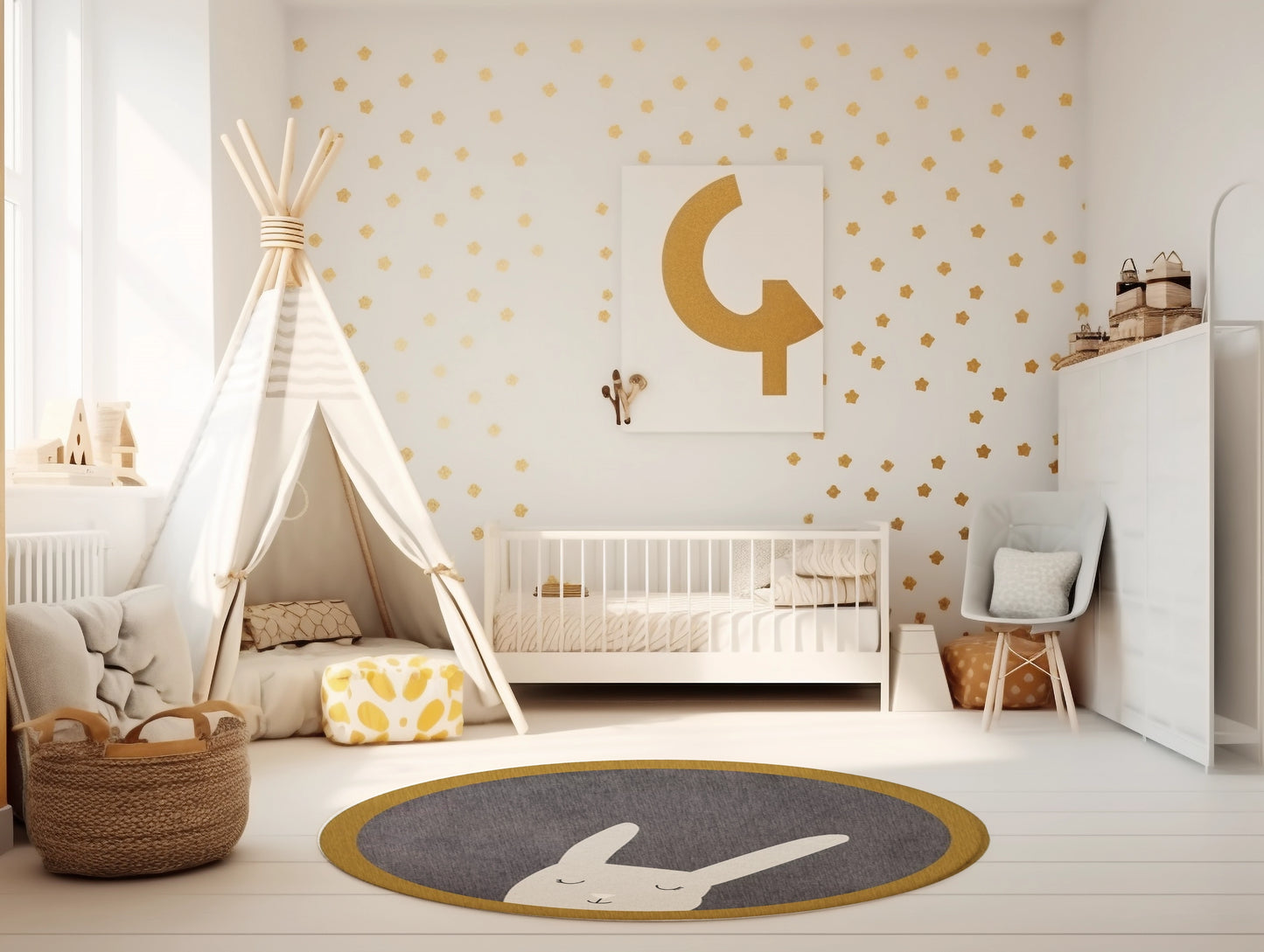 Tapis-enfant-lapin-chambre