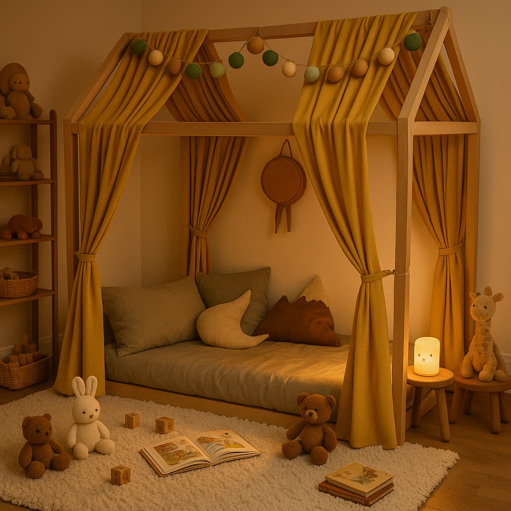 Toile-de-Lit-Cabane-Moutarde-ambiance