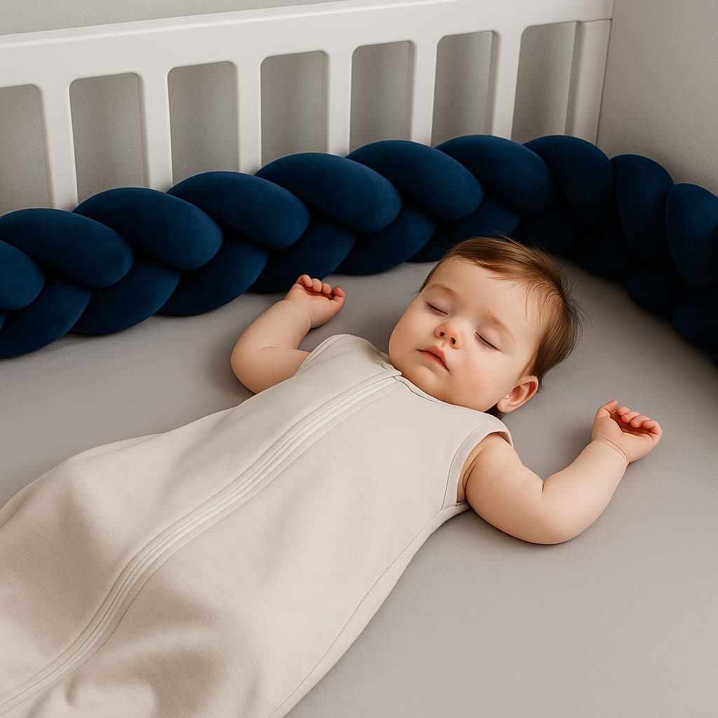 Tresse-de-Lit-Cabane-Bleu-Marine-douce-protection
