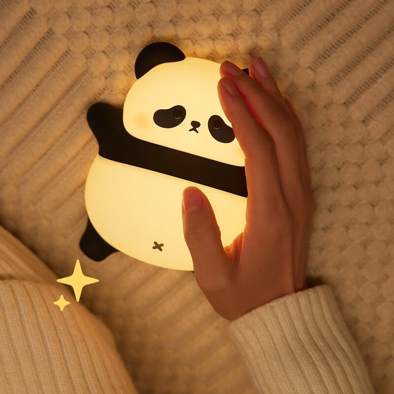Veilleuse-Bebe-Panda-coucher