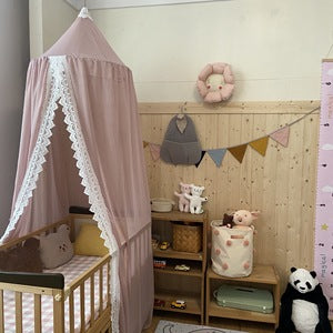 Voile-de-Lit-Bebe-Dentelle-Rose-confort