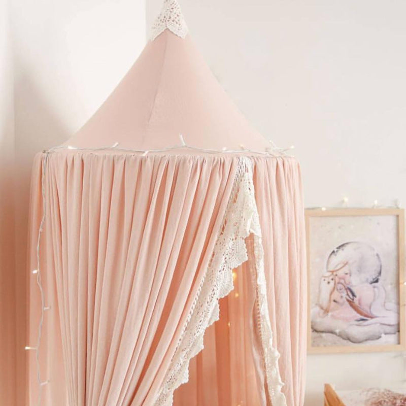 Voile-de-Lit-Bebe-Dentelle-Rose-details