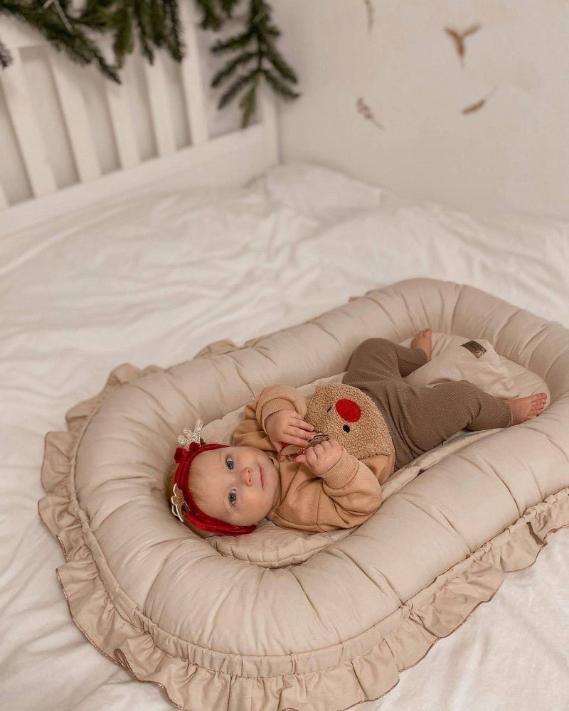Réducteur de Lit Bébé - Beige