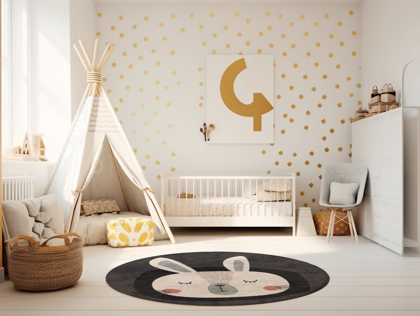tapis-enfant-Lapin-Tout-doux-chambre