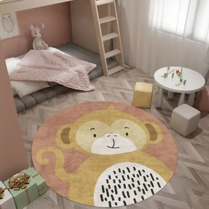 tapis-enfant-singe-decoration