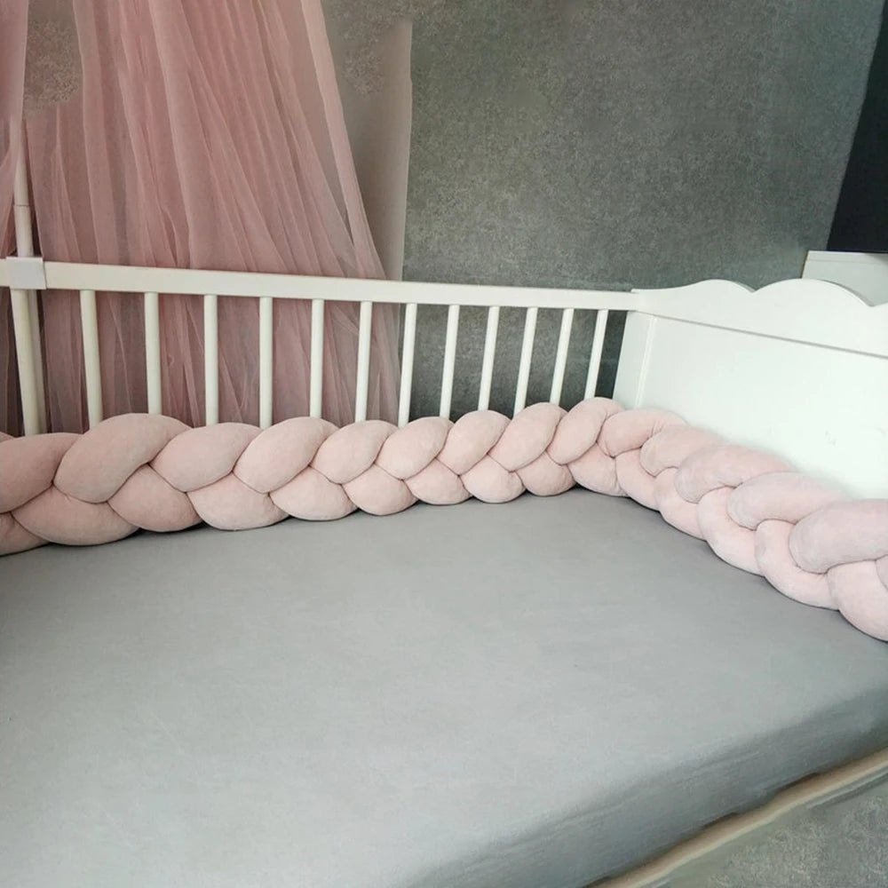 Tresse de lit - Rose dorée