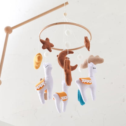 Mobile bebe pour lit - Lama