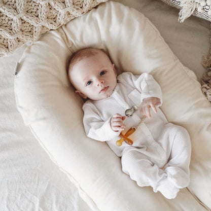 Reducteur de Lit Bebe - Blanc