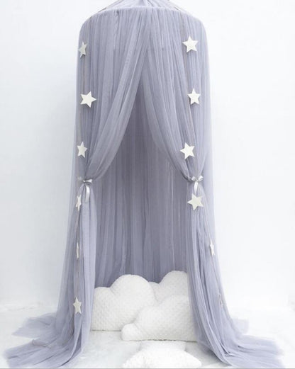 Moustiquaire Lit Bebe - avec Couronne