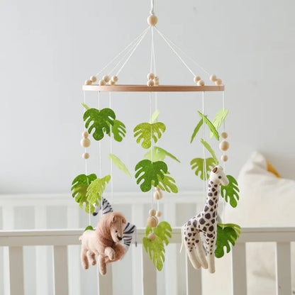 Mobile bebe pour lit - Jungle