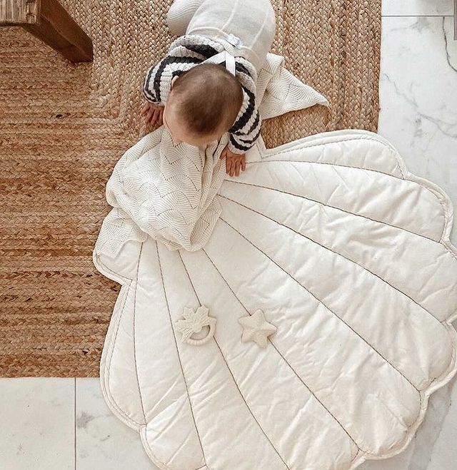 Tapis de Sol - Coquillage | Cocon Doux Sécurisé