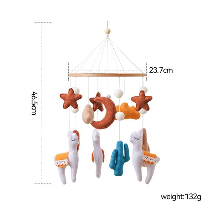 Mobile bebe pour lit - Lama