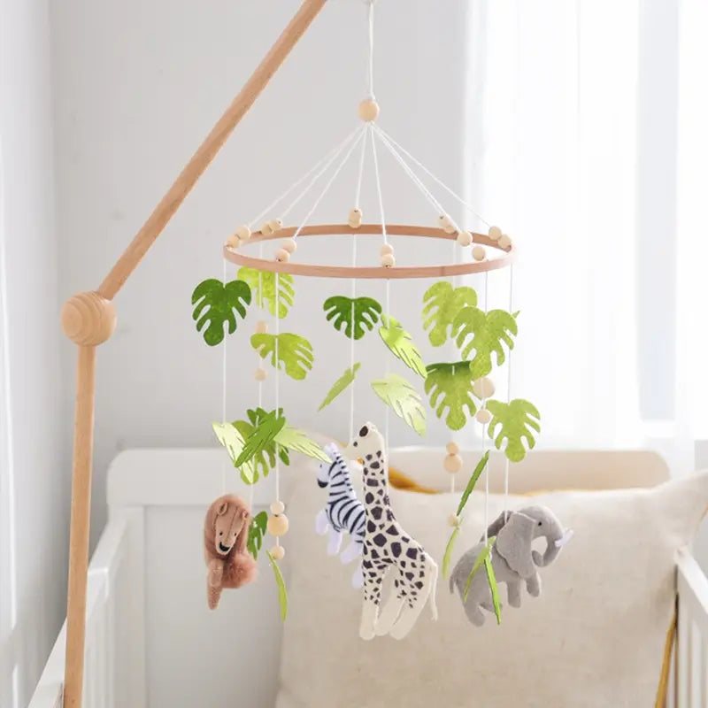 Mobile bebe pour lit - Jungle
