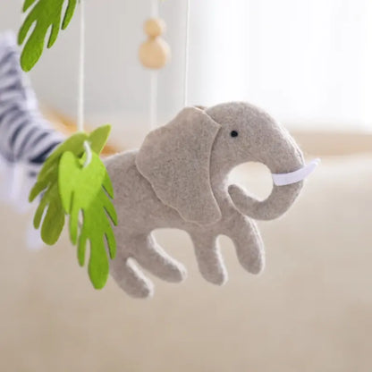 Mobile bebe pour lit - Jungle