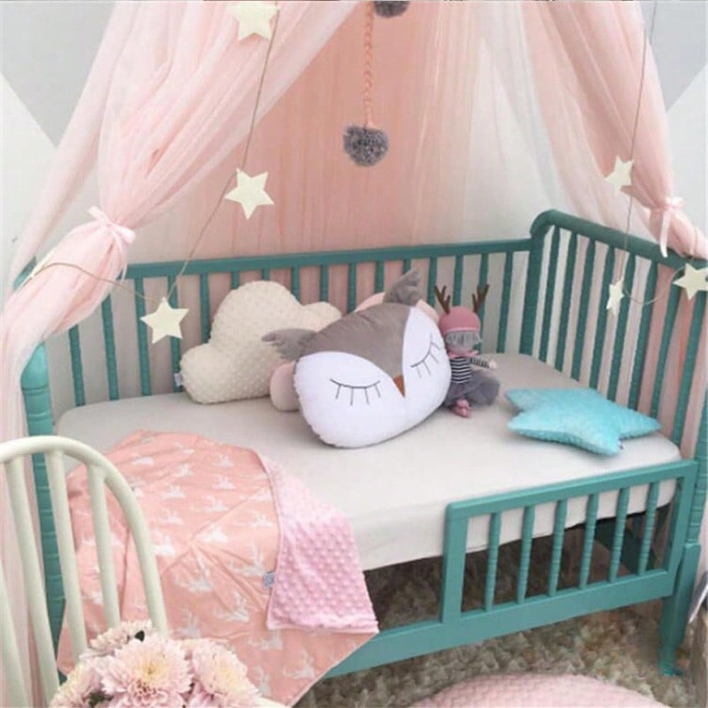 Moustiquaire Lit Bebe - avec Couronne