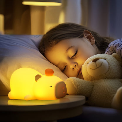 Bebe-Veilleuse-Capybara-douce-nuit