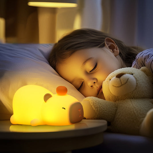 Bebe-Veilleuse-Capybara-douce-nuit