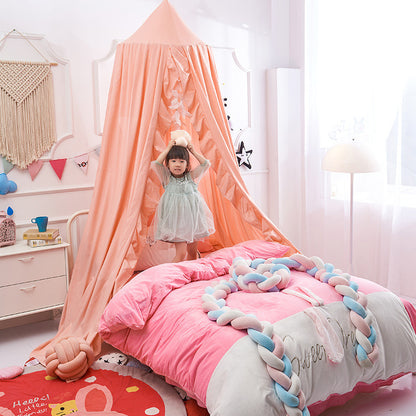 Ciel-de-Lit-Bebe-Volants-Peche