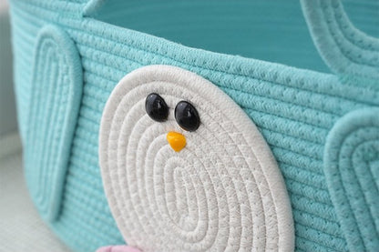 Couffin-Bebe-Pingouin-details