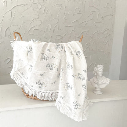 Couverture-Bebe-Gaze-de-Coton-multifonction