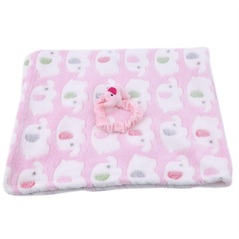 Couverture-bebe-douce-elephant-4-Saisons-compagnon