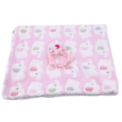 Couverture-bebe-douce-elephant-4-Saisons-compagnon