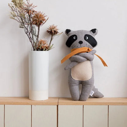 Doudou-Coussin-Animaux-raton-laveur