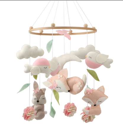 Mobile lit bébé - Forêt Enchantée