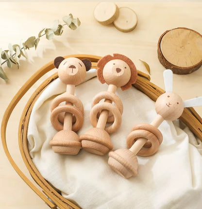 Hochet-bebe-Animaux-Bois-ecologique