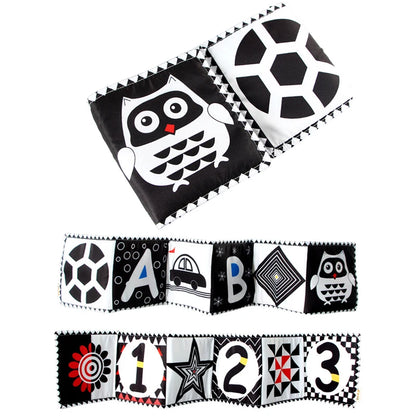 Livre-Bebe-Noir-Blanc-hibou