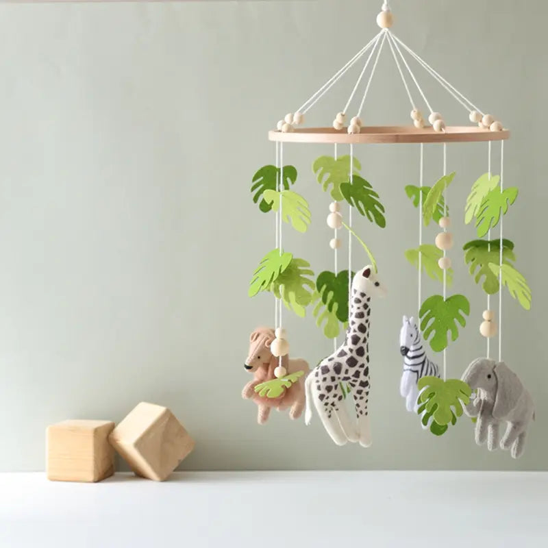 Mobile-bebe-pour-lit-Jungle-compagnon-sommeil