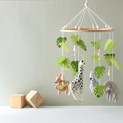 Mobile-bebe-pour-lit-Jungle-compagnon-sommeil