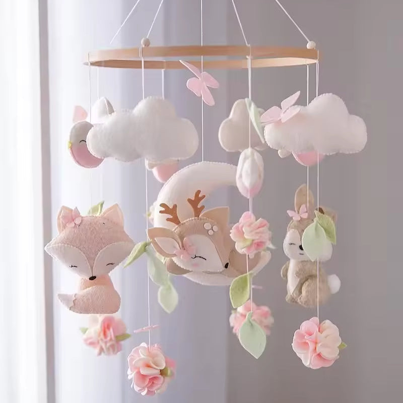Mobile-lit-bebe-Foret-Enchantee