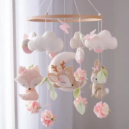 Mobile-lit-bebe-Foret-Enchantee