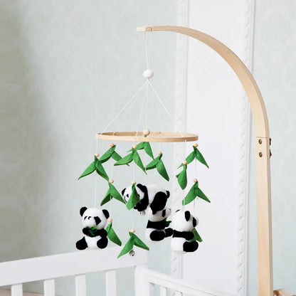 Mobile-lit-bebe-Panda-stimulation-sensorielle