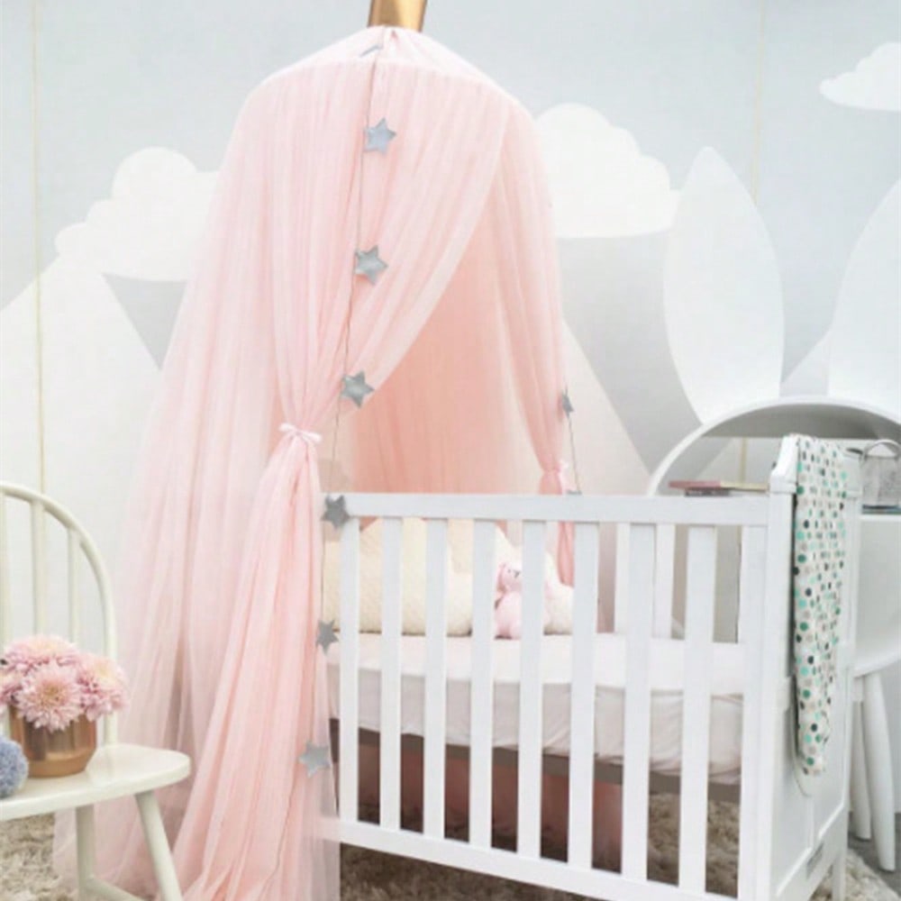 Moustiquaire-lit-bebe-Couronne-cocon-protecteur