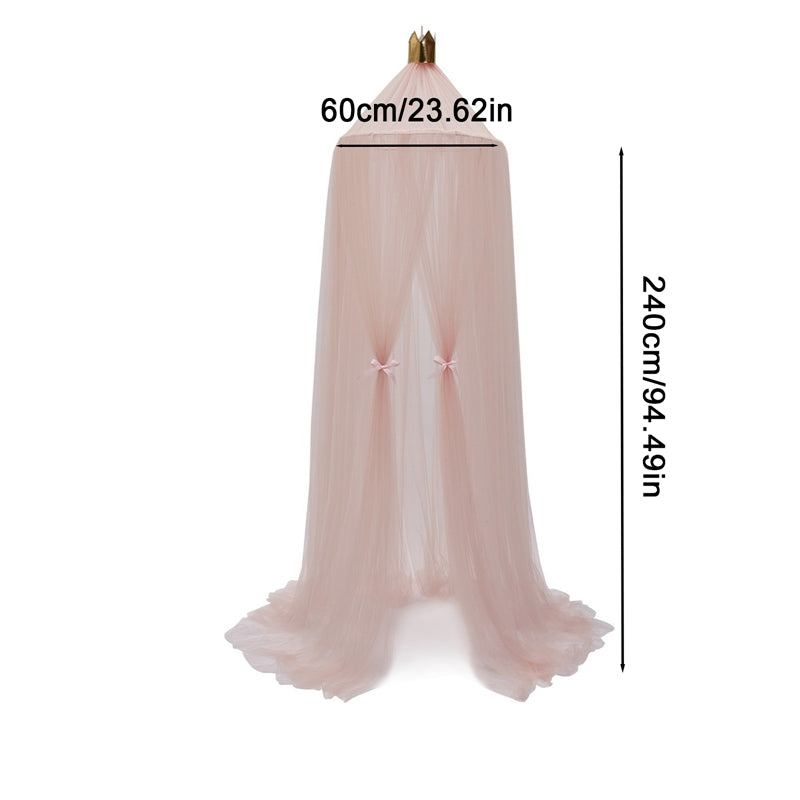 Moustiquaire-lit-bebe-Couronne-taille