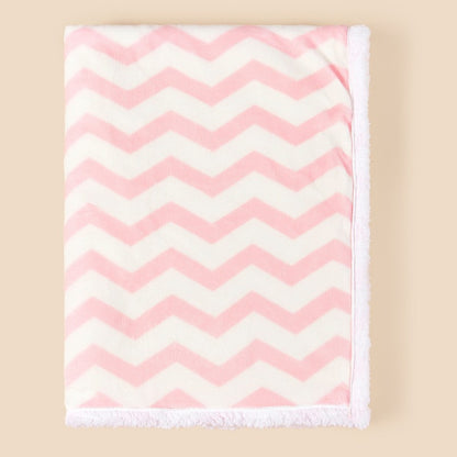 Plaid-Bebe-Polaire-rose