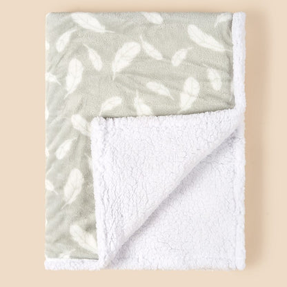 Plaid-Bebe-Polaire-vert
