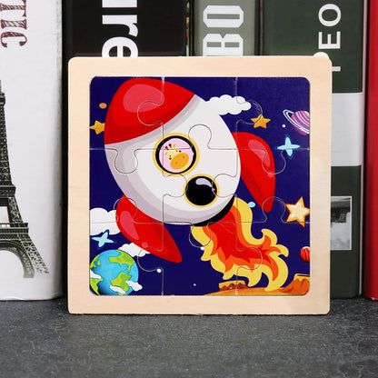 Puzzle-bebe-fusée